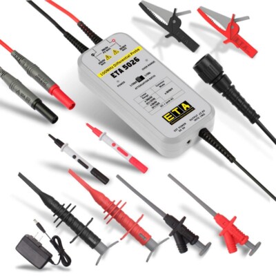 ETA5026 100MHz Differential Probe High Voltage Oscilloscope Probe for 2600V tp1