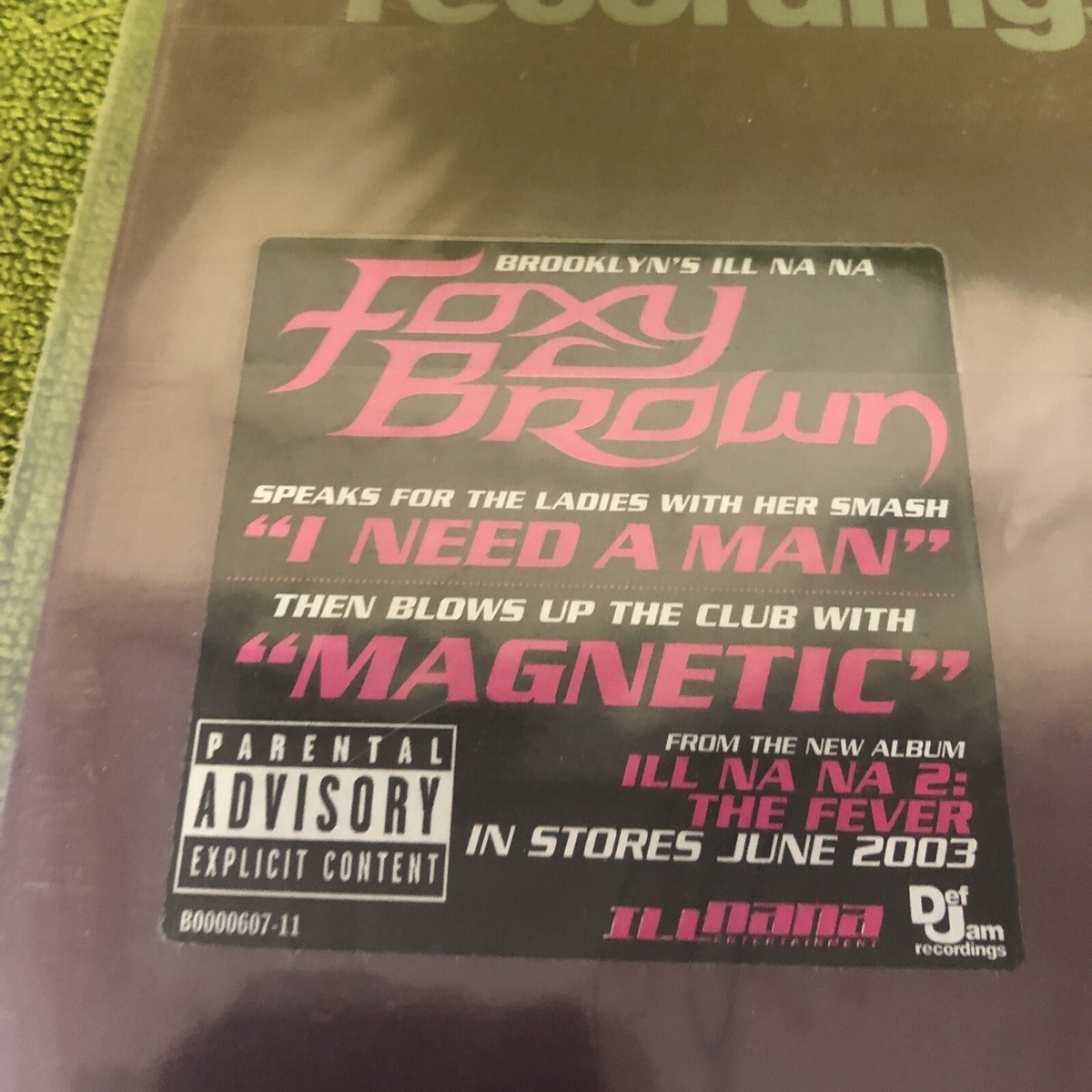 Foxy Brown Feat. The Letter M. – I Need A Man - 12
