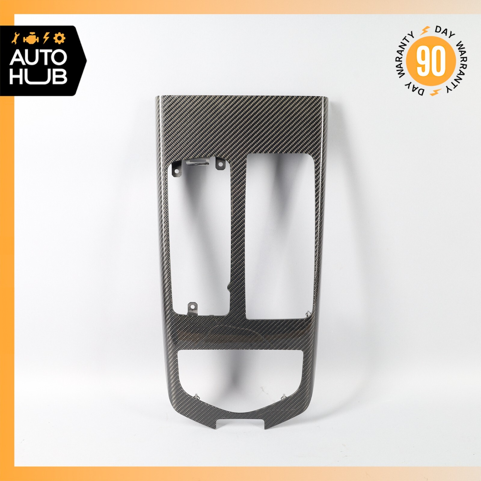 14-17 Maserati Quattroporte M156 Center Console Trim Carbon OEM 69k