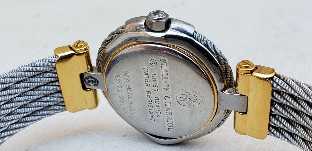 k*n様 Philippe Charriol カジュアルウォッチ Working Philippe Charriol Quartz Watch Gold Silver 2.6×3.1cm 14cm
