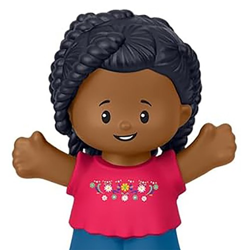 Replacement Girl in Pink Shirt Figure for Fisher-Price Little People Playset - Picture 4 of 5