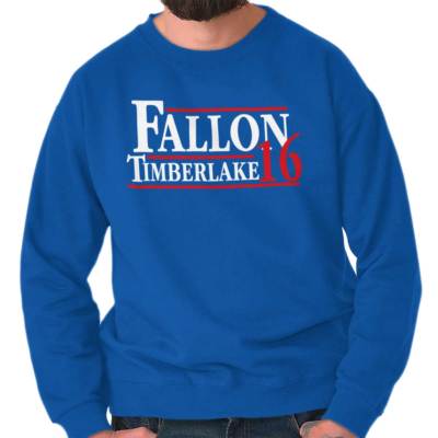 Fallon Timberlake 2016 Celebrity President Womens or Mens Crewneck Sweatshirt