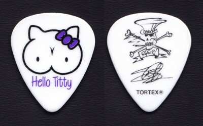 Slash & Conspirators Slash Signature Hello T!tty Guitar Pick #2