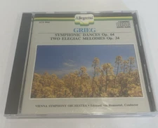 Grieg Symphonic Dances Op. 64 Two Elegiac Melodies Op. 34 Vienna Orchestra CD