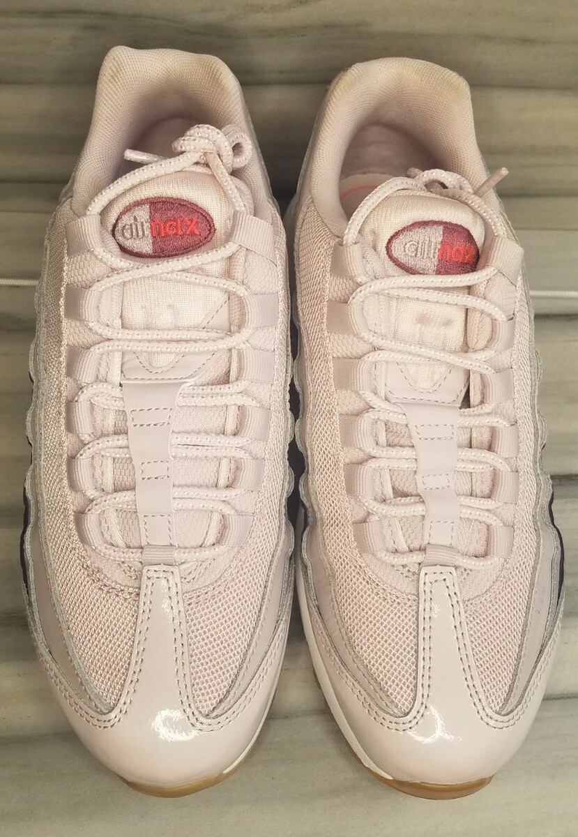 Nike Air Max 95 Barely Rose WOMEN'S SIZE 8 NEW | eBay