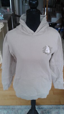AMIRI MEN HOODIE SIZE L BEIGE COLOR