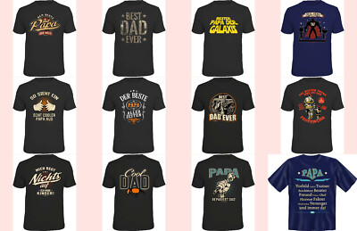T-Shirt Vatertag Geschenk für Männer Geburtstag T-Shirts mit Sprüchen Männertag
