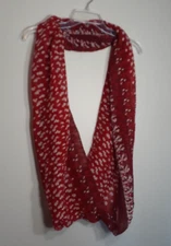 Women's "Cejon" Red Infiniti Scarf