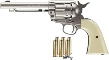Umarex Colt Peacemaker SAA45 O2 .177 Caliber Nickel Single Action Air Pistol