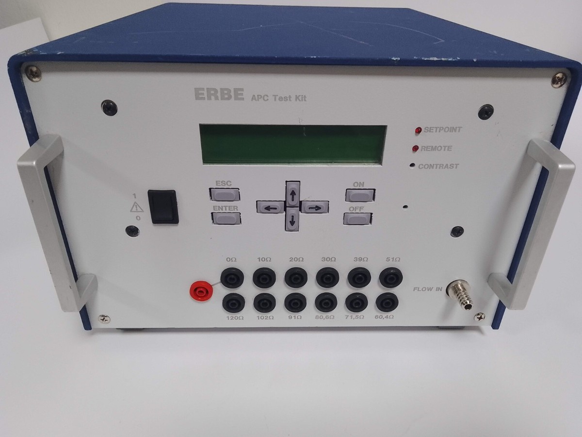 Erbe APC Test-Kit 20132-098 App. Nr. a-1079 Output Type ZX Erbe APC Test-Kit 20132-098 App. Nr. a-1079 Output Type ZX