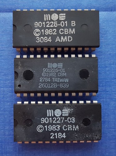 ROM set chip, Character/BASIC/Kernal ROM for Commodore 64, NO DESOLDER ...