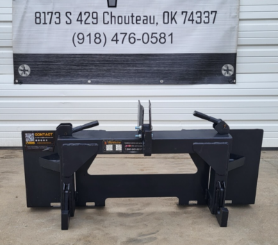 New Wolverine 3PT Hitch Adapter Skid Steer Attachment | eBay