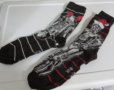 Star Wars Socks Mens Size 6-12 Novelty Crew 2 PR C3PO R2D2 Christmas