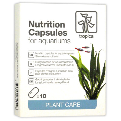 Tropica Nutrition Capsules Root Tabs Fertilizer Planted Aquarium Plants  Growth | eBay.de