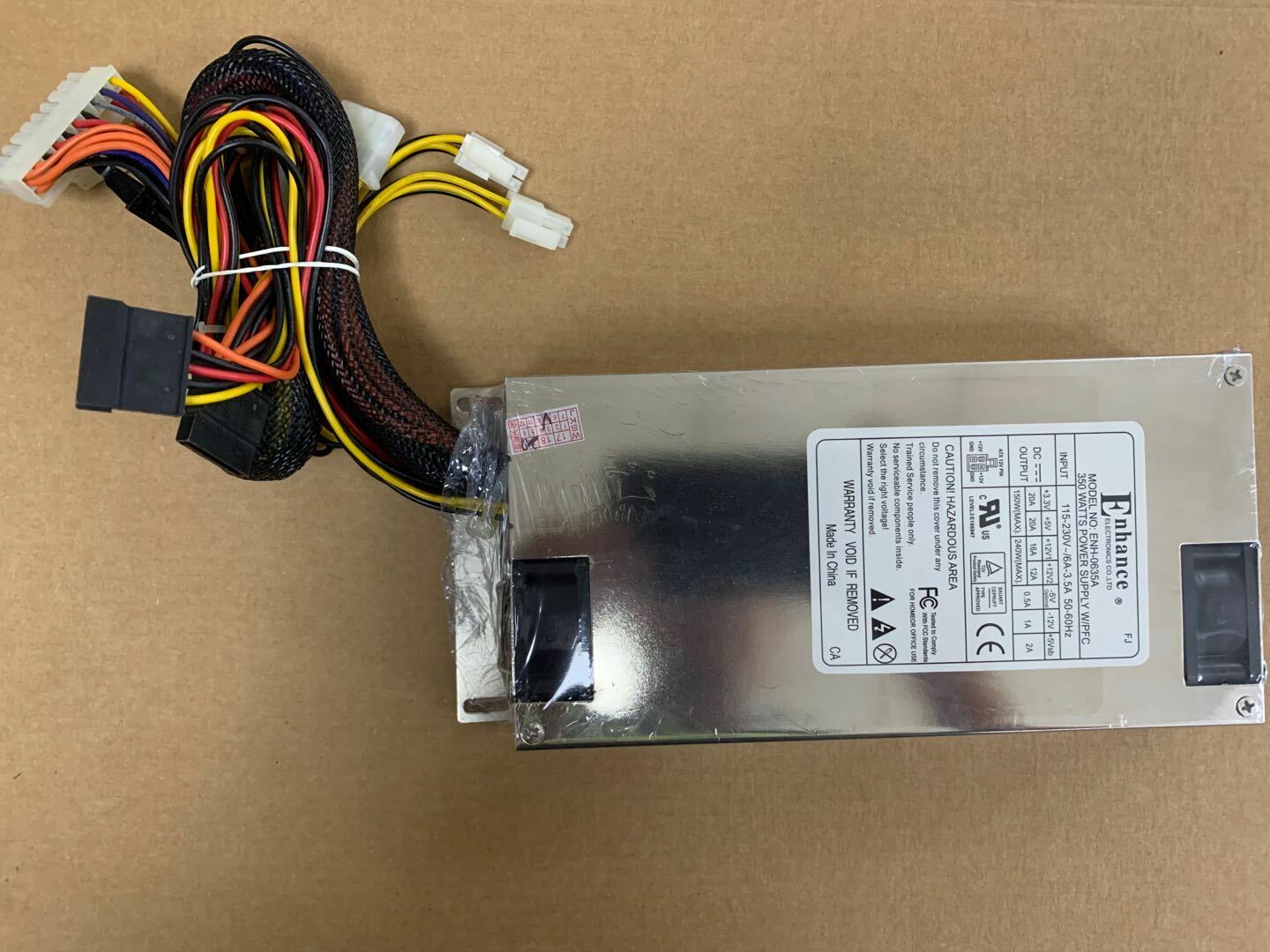 1PCS ENH0635A 350W Enhance PSU 1U Power Supply eBay