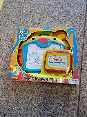 New Cat Magic Writer Doodle is Fun Boley w Bonus Mini Writer 3 Stamps Pen 