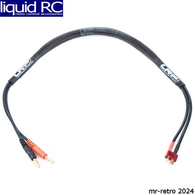 LRP 499204 Charging Wire - 50cm - 4mm: T-Plug