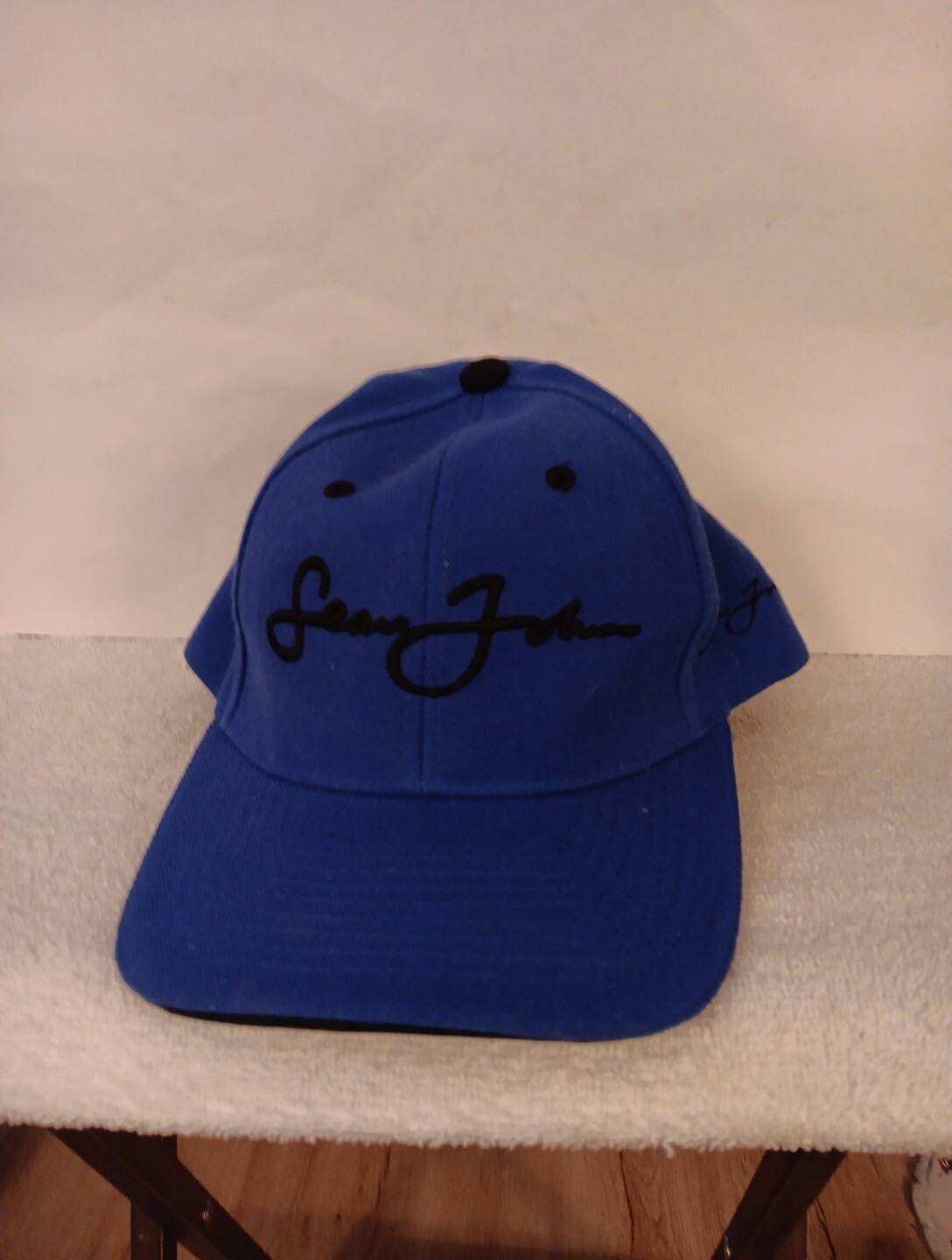 Sean John Blue Adjustable Baseball Cap, One Size … - image 7