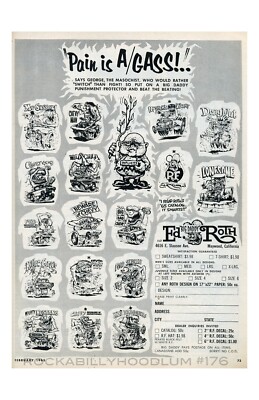 Ed Big Daddy 11x17 Poster Print Robert Williams Roth Studios Ad Weirdo ...