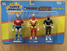 MCFARLANE DC SUPER POWERS PEACEMAKER  JUDO MASTER & VIGILANTE 3-PACK  MOC