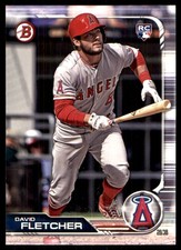 David Fletcher 2019 Bowman #49 Angels MLB READ FREE SHIPPING AutographDen