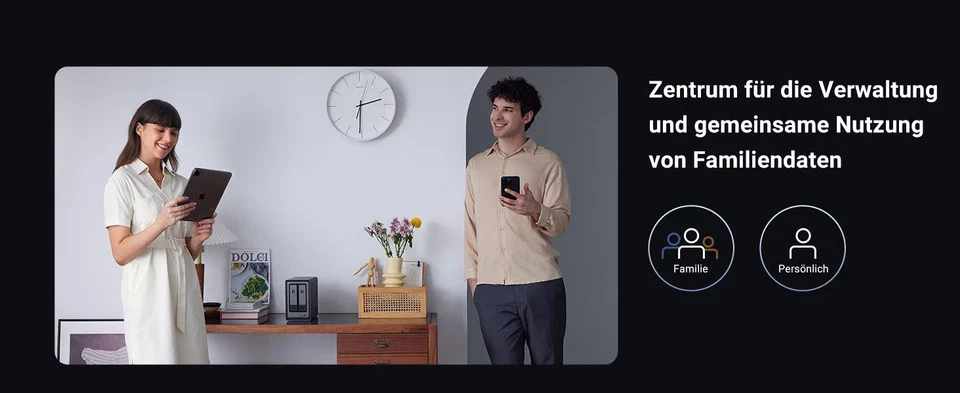 UGREEN NASync DXP2800 NAS System 2-Bay 8TB inkl. 2x Seagate IronWolf ST4000VN... - Bild 4 von 4