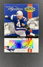 Adam Vinatieri 2004 Honors Prime Signatures Auto /200 New England Patriots HOF