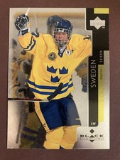 Daniel Sedin 1997-98 UD Black Diamond #114 Rookie Card. rookie card picture