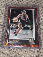 2025 Panini Donruss WNBA - A'ja Wilson #82 Holo Red /399 Vegas Aces
