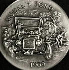 *Model T Ford* .925 SILVER Medal *1 troy ounce* w/clear case Longines*Compare*
