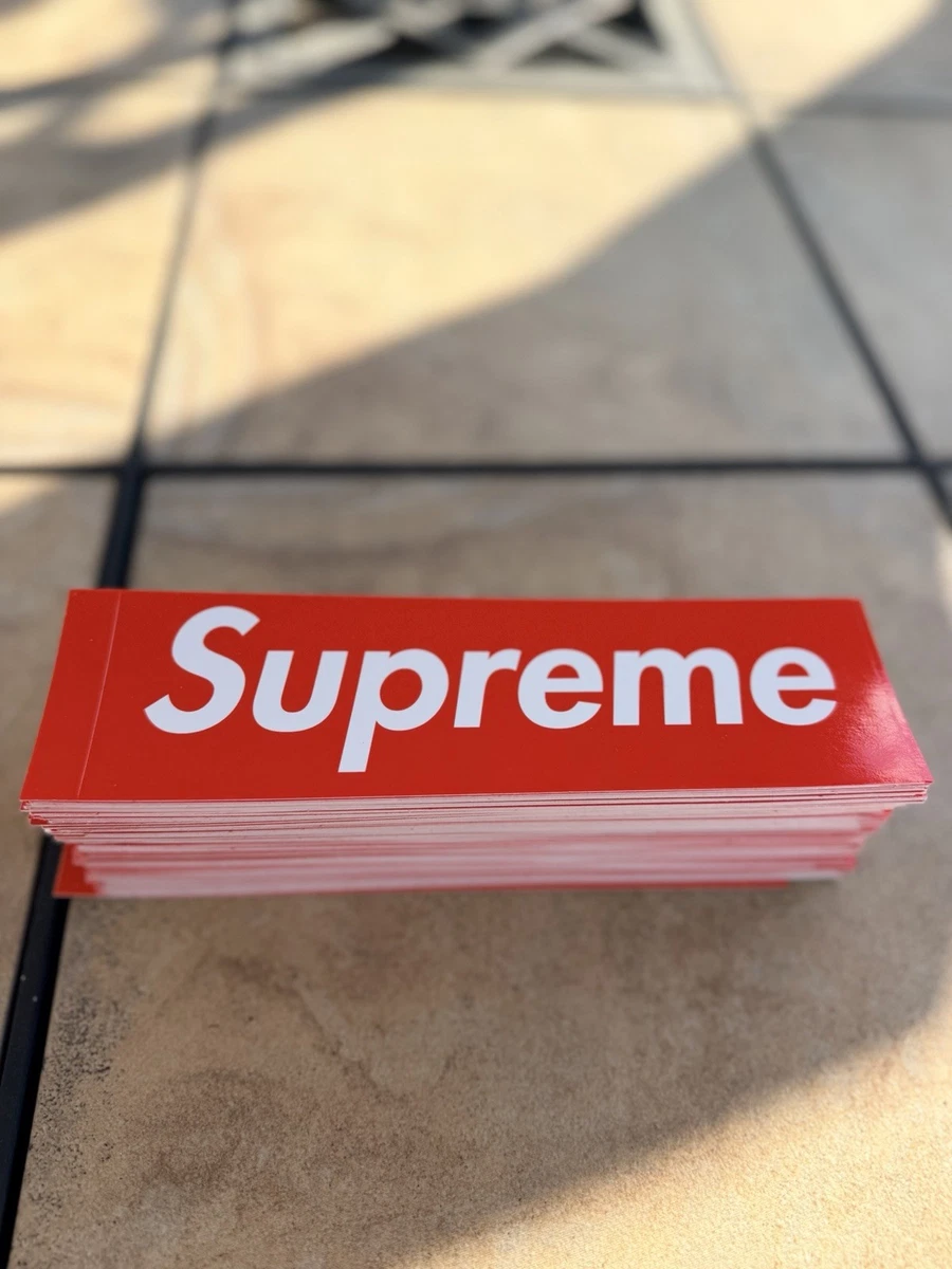Supreme Box Logo Sticker for sale | eBay