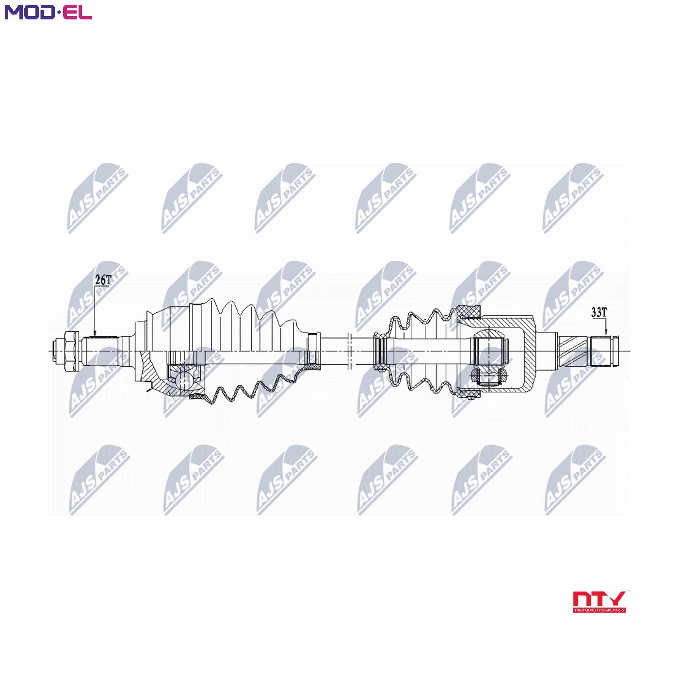 Nty Driveshaft For Mini R56/R57 Cooper, One 06-12 /Left - Image 10