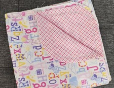 Beautiful Cotton Flannel Baby Blankets with hemstitch and rounded corners