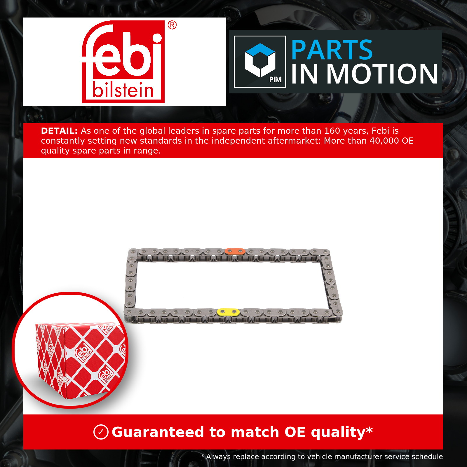 Oil Pump Timing Chain 192631 Febi 1350724020 Genuine Top Quality Guaranteed New