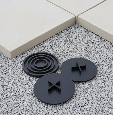 100 Stück  PROFI Fugenkreuze Terrassenplatten Plattenteller 3 mm Fugenbreite