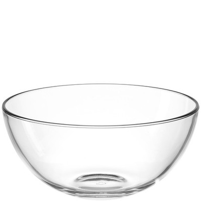 Leonardo Cucina Glas-Schale 22cm Dekoschale Salatschüssel Obstschale Glas klar