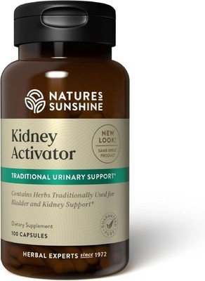 Nature's Sunshine Kidney Activator Capsules, 100 Capsules | Natural Kidney