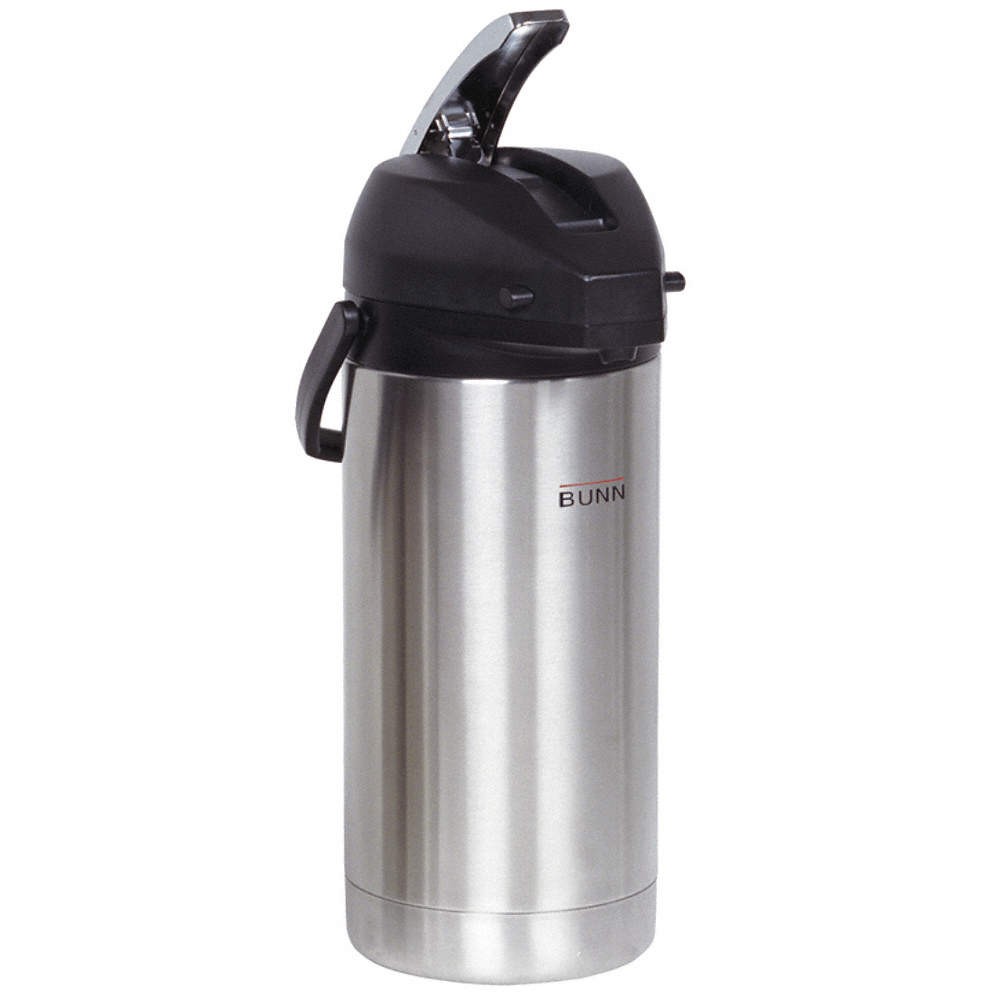 BUNN AIRPOT Airpot,Lever-Action,128 oz 12H096