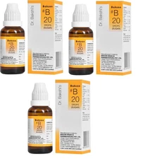 Bakson B20 Homeopathic Sugar Drops | Blood Glucose Balance Care -- 3 × 30 ml
