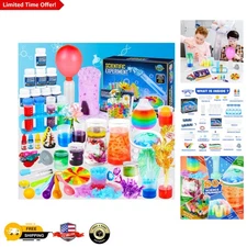 80-Piece Kids Science Experiment Kit - Safe STEM Learning & Discovery