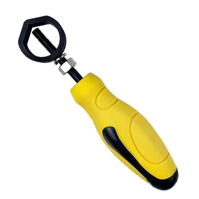 MARKENLOS Multipurpose Crafting Punch Holder Steel Frame Secure Grip Leatherworking Tool