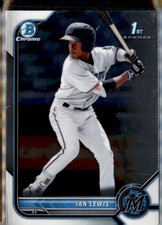 2022 Bowman #BCP-96 Ian Lewis Chrome Prospects