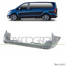 Stoßstange hinten grundiert lackierfähig ohne PDC für Mercedes Vito W447 Mixto