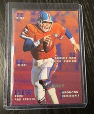 1995 Fleer #110 John Elway Denver Broncos Football Card HOF Legend NM-MT
