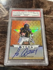Tavon Austin 2013 Leaf Valiant Stars Autograph Orange #11/25 Psa 10