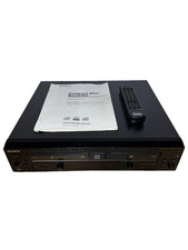 Sony RCD-W500C CD Recorder/Changer NEW BELTS Tested Working With Remote Cables