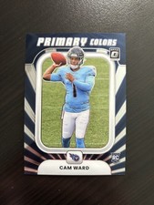 2025 Optic Cam Ward Primary Colors, #1, Tennessee Titans