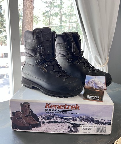 Kenetrek Mountain Guide 400 g Bottes de Montagne Marron Noir Kenetrek Mountain Guide 400 g Bottes de Montagne Marron Noir
