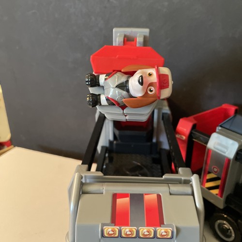 Paw Patrol Big Truck Pups Al's Deluxe Big Truck w/ Crane Vehicle (2) Pc One Pup - Afbeelding 19 van 19