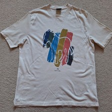 Paul Smith Classic Fit Pale Yellow T-Shirt Size M (Brand New)